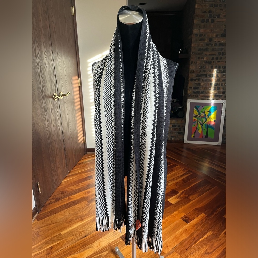 MISSONI Scarf wool blend, NEW